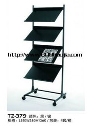 办公用品展架与广告资料展示架 北京世纪腾发货架加工厂的专业解决方案